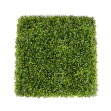 UV Protective Anti-UV Foliage Boxwood Grass Fence Mat Panels 56*56cm Plastic Garden Ornaments Decor Green Wall Artificial