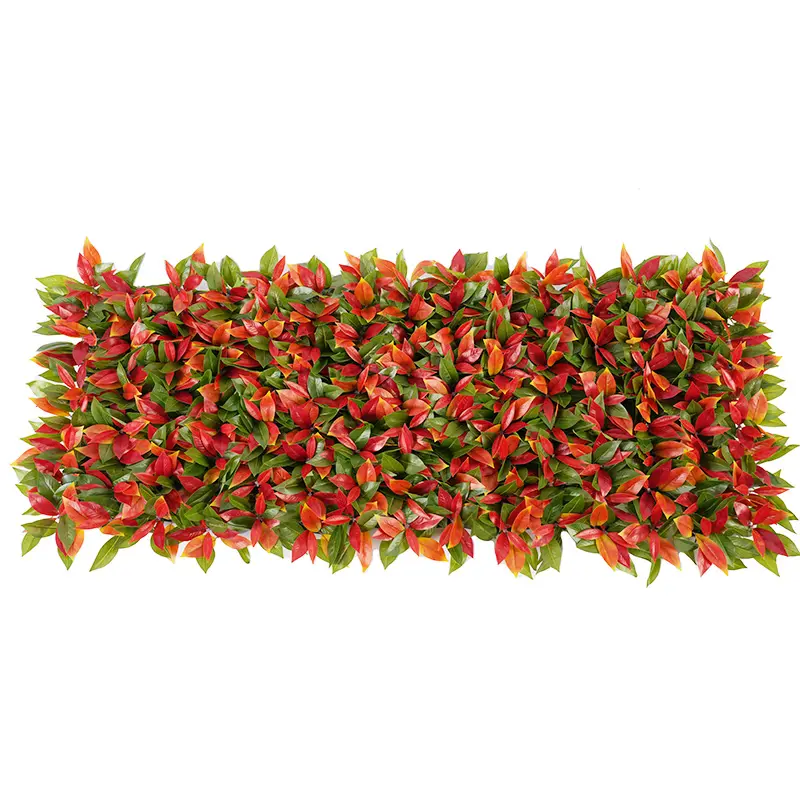 H120cm Retractable Photinia Leaf Artificial Hedge 786 - Leaf Decoration Highly Decorative Bionic Plants