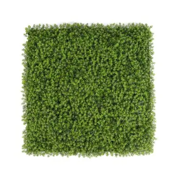 UV Protective Anti-UV Foliage Boxwood Grass Fence Mat Panels 54*54cm Plastic Garden Ornaments Decor Green Wall Artificial