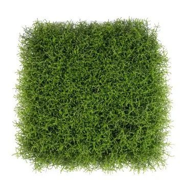 UV Protective 62*62cm Boxwood Grass Fence Mat Panels Anti-UV Artificial Foliage for Garden Ornaments Decor Green Wall Decorative