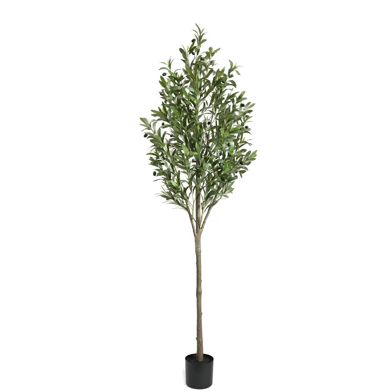 Hot Selling High Quality Faux Bonsai Artificial Plants Real Touch Olive Tree For Home Garden Decoration
