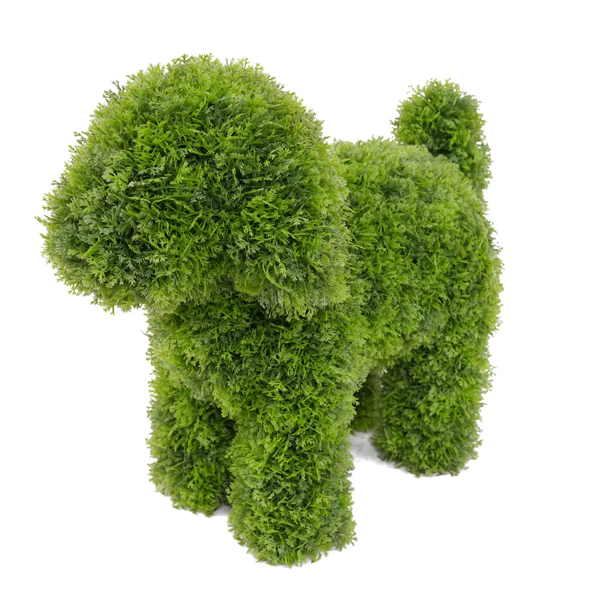 Custom Wholesale Artificial Garden Decoration Animals Boxwood Dog Simulation Plants Creative Design Creative Artificial