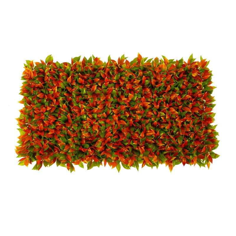 Wholesale Friendly Retractable Photinia Hedge H120cm 1310 Leaves Outdoor Decoration