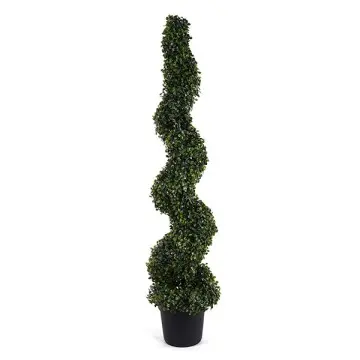 Best Selling H120cm Three-Layer Milan Spiral Potted Tree - Perfect for Enhancing Artistic Space at Entrances and Commercial Venues