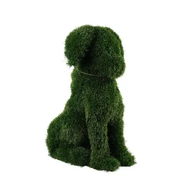 Factory Direct H90cm High Green Simulated Poodle Decoration